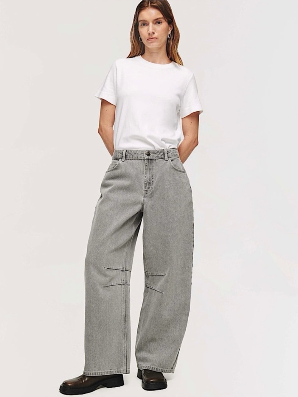 NWOT Aligne Marcus Grey Jeans